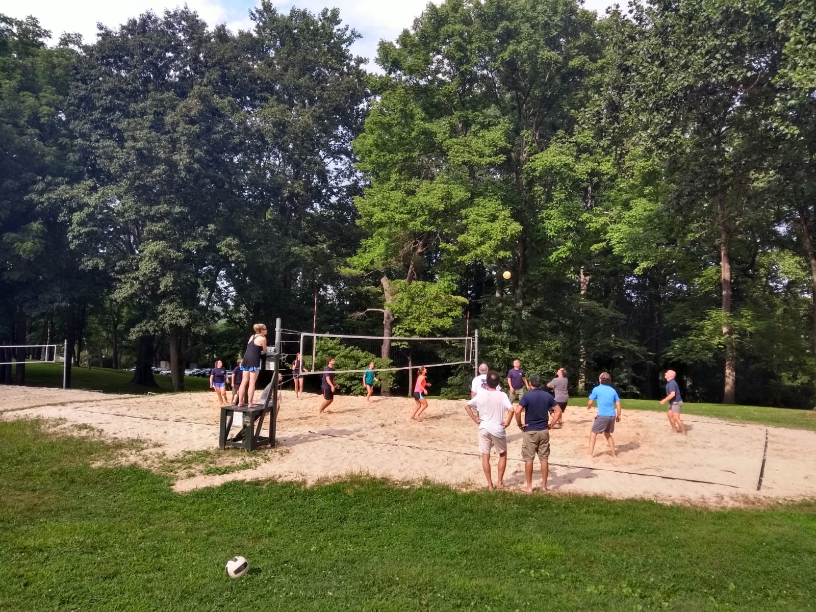 CSHL volleyball and campus life