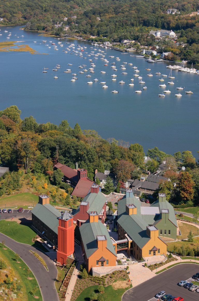 CSHL campus aerial view